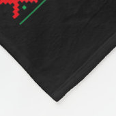 Naughty of Nice Funny Er werd een poging gedaan om Fleece Deken (Hoek)