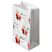 Naughty of Nice Gift Bag Klein Cadeauzakje (Voorkant Gekanteld)