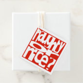 Naughty of Nice Gift Labels (In situ)