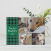 NAUGHTY OF NICE Green Play PRETTIGE FEESTDAGEN 3 F Feestdagenkaart (Staand voorkant)