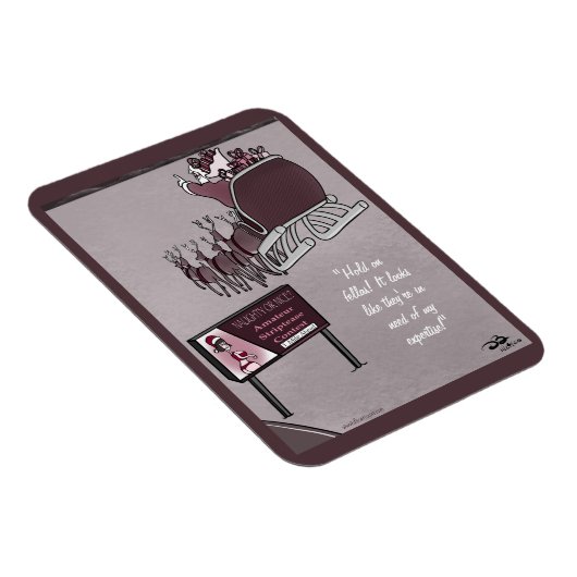 Naughty of Nice Holiday Magnet Magneet (Rechterzijde)