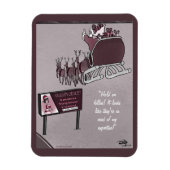Naughty of Nice Holiday Magnet Magneet (Verticaal)