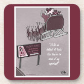 Naughty of Nice Holiday Onderzetter (Voorkant)