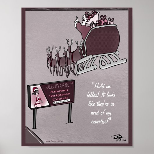 Naughty of Nice Holiday Poster (Voorkant)