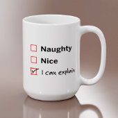 Naughty of Nice - Ik kan het uitleggen Koffiemok