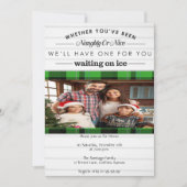 Naughty of Nice kerst Kaart (Voorkant)