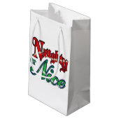  Naughty of Nice Klein Cadeauzakje (Achterkant Gekanteld)