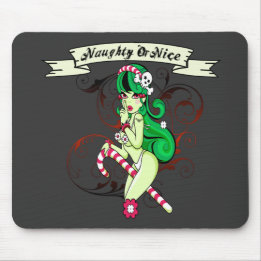 Naughty of Nice - Mousepad Muismat