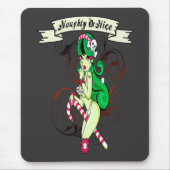 Naughty of Nice - Mousepad Muismat (Voorkant)