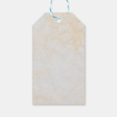 Naughty of Nice Officiële Kerstmis Noordpool Cadeaulabel (Achterkant)