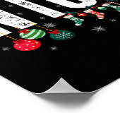 Naughty of Nice overeenkomend kerstparen kostuum Poster (Hoek)