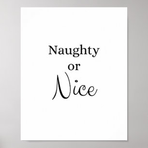 Naughty of Nice Poster