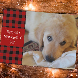 Naughty of Nice Red Pset PRETTIGE FEESTDAGEN Feestdagenkaart