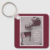 Naughty of Nice Sleutelhanger (Voorkant)