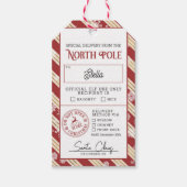 Naughty of Nice Special Delivery Cadeaulabel (Voorkant)