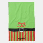 Naughty of Nice Theedoek (Verticaal)