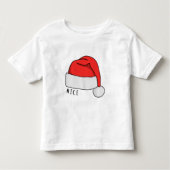 Naughty of Nice Toddler T-Shirt - White (Voorkant)