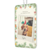 Naughty or Nice Funny Pet Dog Custom Christmas Luchtverfrisser (Links)