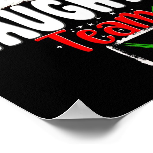 Naughty Or Nice Team Matching Christmas Pajama Men Poster (Hoek)