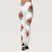 Naughty or Spicy Design Leggings (Achterkant)