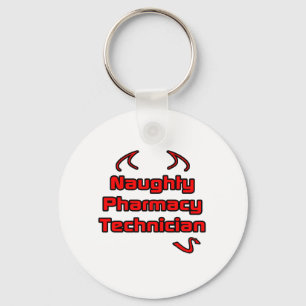 Naughty Pharmacy Technician Sleutelhanger