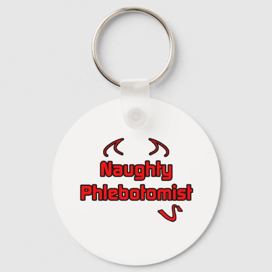 Naughty Phlebotomist Sleutelhanger (Voorkant)