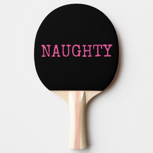 NAUGHTY Ping Pong Paddles Tafeltennisbatje (Voorkant)