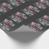 Naughty Plumber Husband and Father Plumbing Quote Cadeaupapier (Hoek)