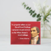 Naughty Presidential Valentine: Good Feelings Feestdagenkaart (Staand voorkant)