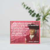 Naughty Presidential Valentine: Hypocrisy Feestdagenkaart (Staand voorkant)