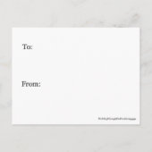 Naughty Presidential Valentine: Vice Prevendent Feestdagenkaart (Achterkant)