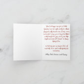 Naughty Puppy Christmas Chaos Coördinator Feestdagen Kaart (Binnen)