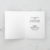 Naughty Puppy Moederdag Kaart (Binnen)