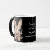 Naughty Rabbit Coffee Mok - Een slokje onheil (Voorkant links)