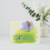 Naughty rat briefkaart (Staand voorkant)