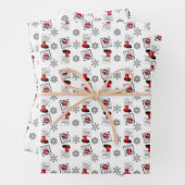 Naughty Rockhound, Geoloog, kerstcadeautje Inpakpapier Vel (In situ)