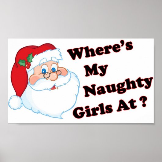 Naughty Santa Full Poster (Voorkant)