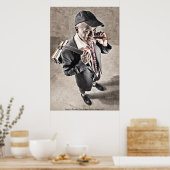 "Naughty Schoolboy" van Andrew Gettler Poster (Keuken)