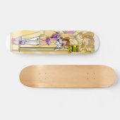 Naughty Schoolgirl Skateboard (Horizontaal)