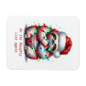 Naughty Sloth Aangepaste woorden Magneet (Horizontaal)