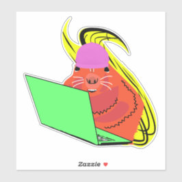 Naughty Squirrel #106 Sticker