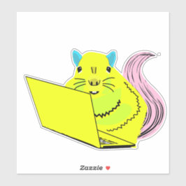 Naughty Squirrel #111 Sticker