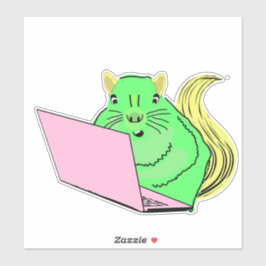 Naughty Squirrel #117 Sticker