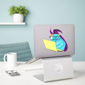 Naughty Squirrel #120 Sticker (Laptop op bureau)