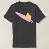 Naughty Squirrel 122 Surfen T-shirt (Design voorkant)