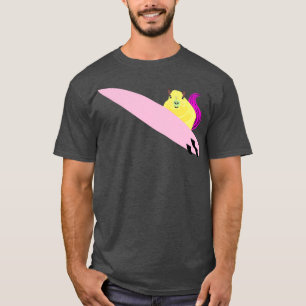 Naughty Squirrel 122 Surfen T-shirt