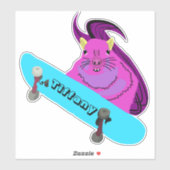 Naughty Squirrel #126 Meisjesnaam Sticker (Vel)