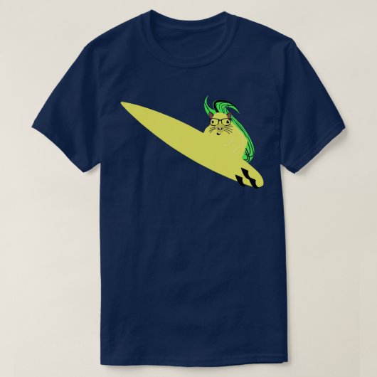Naughty Squirrel 129 Surft T-shirt (Design voorkant)