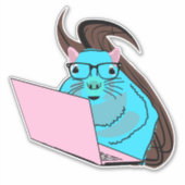 Naughty Squirrel #138 Sticker (Voorkant)