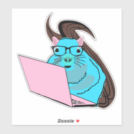 Naughty Squirrel #138 Sticker